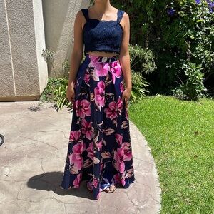 Beautiful prom dress (two piece)!!